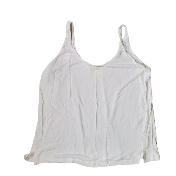 Soma Soft Modal Tank Top Scoop Neck Ivory White sz 2X - Picture 1 of 5